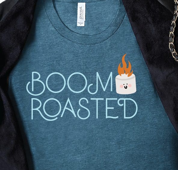 Boom Roasted Shirt by Crafting in the Rain