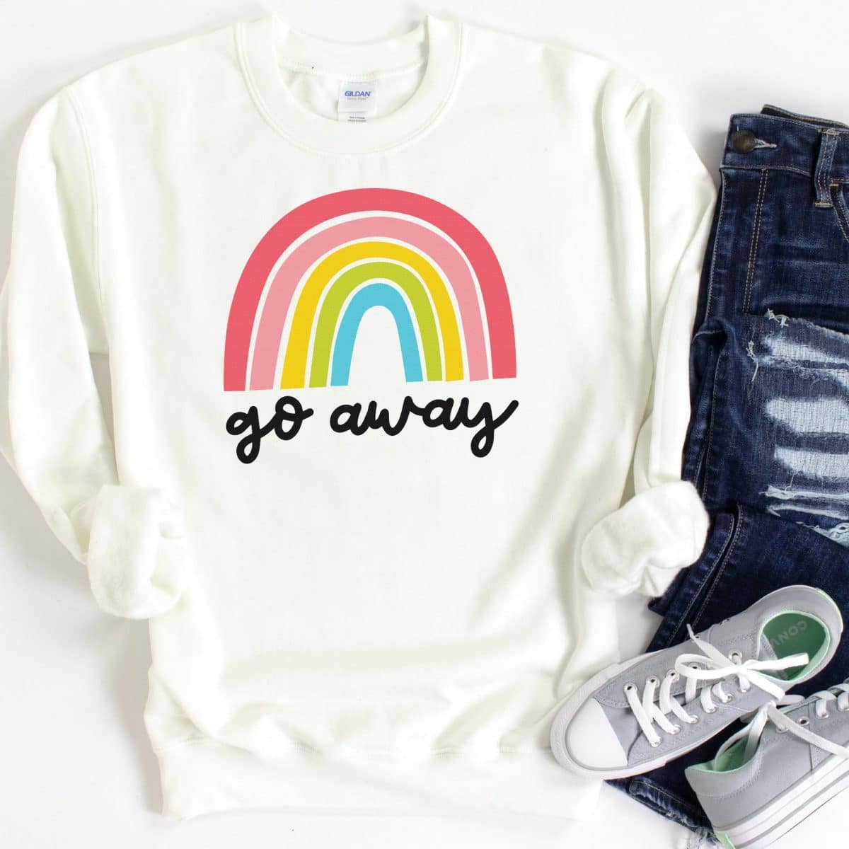 Go Away Shirt by Hey Let's Make Stuff