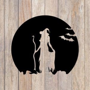 Witch Silhouette SVG