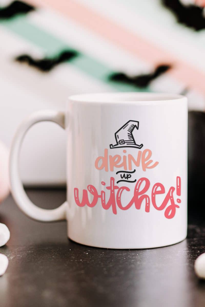 Drink Up Witches Mug by Hey Lets Make Stuff