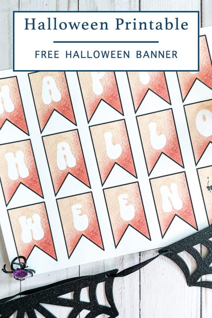 Printable Halloween Banner