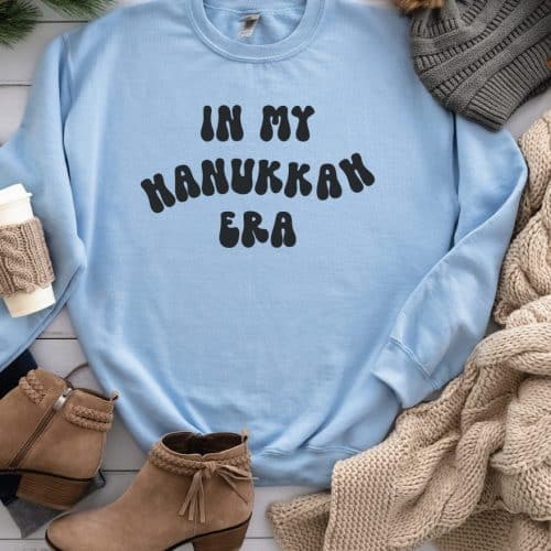 Cozy Hanukkah Era Shirt