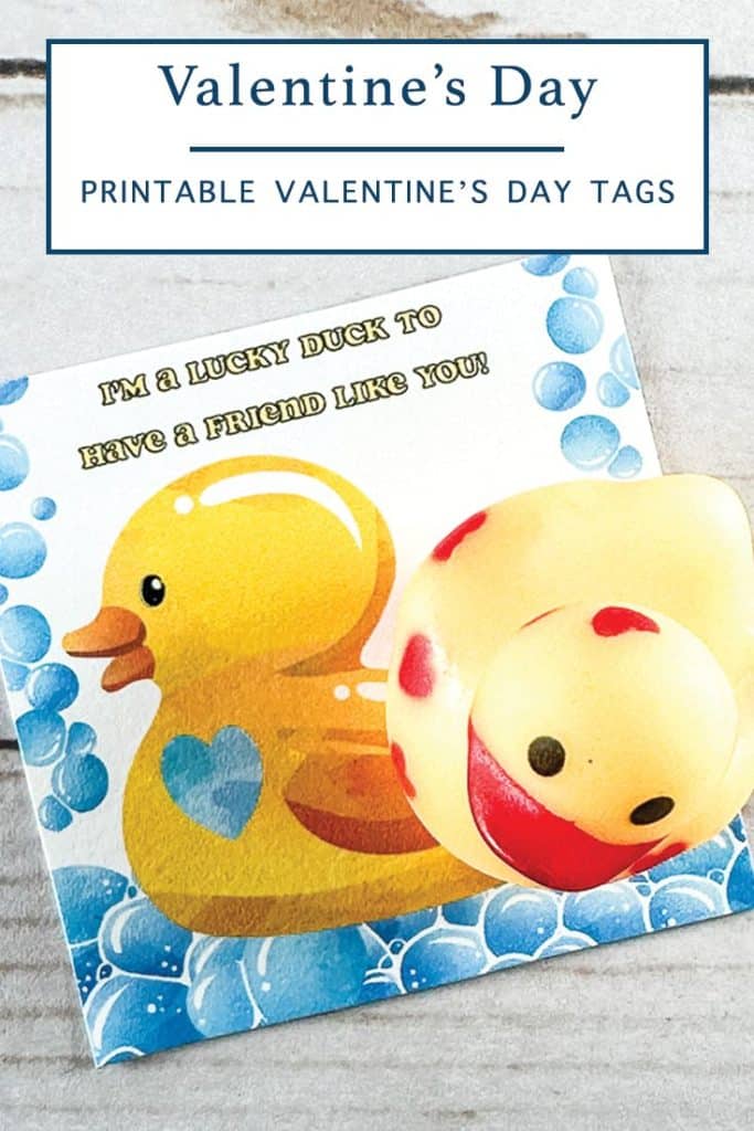 Rubber Ducks Valentine