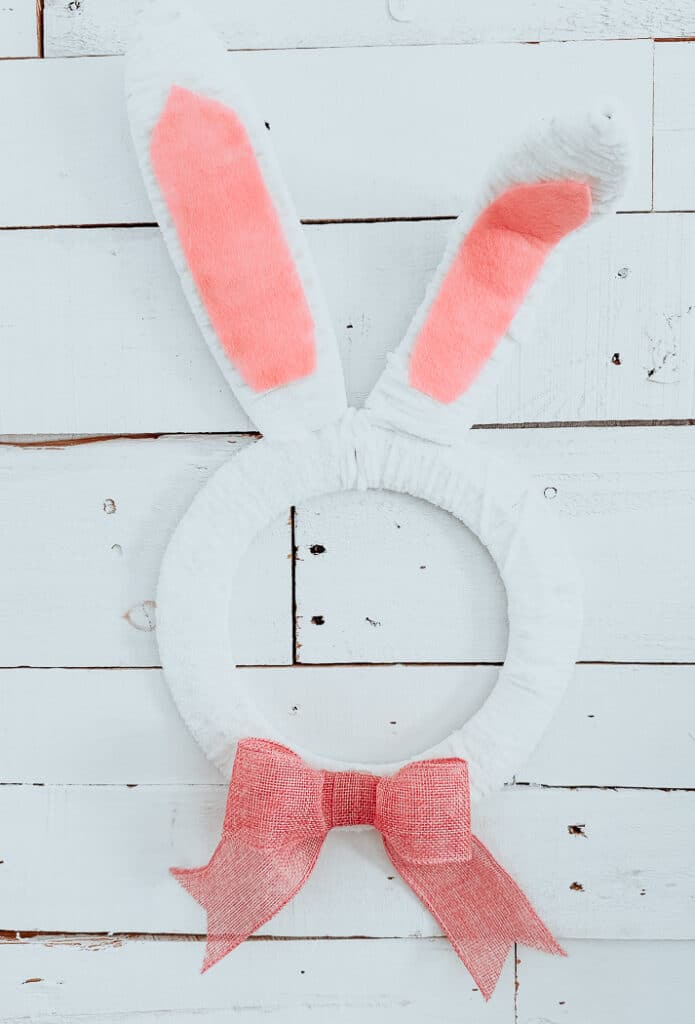 Bunny Wreath DIY