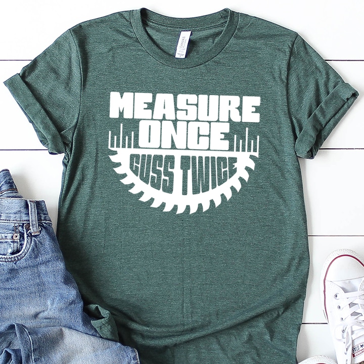 Measure Once Cuss Twice SVG from Artsy-Fartsy Mama