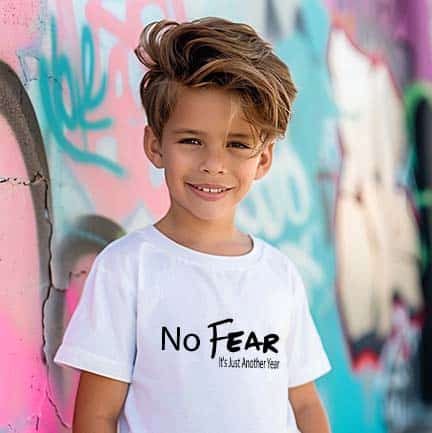 No Fear it's Just Another Year Shirt by Try It Like It Create It